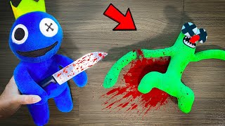 100 Ways To Kill Blue X Green Rainbow Friends Plush