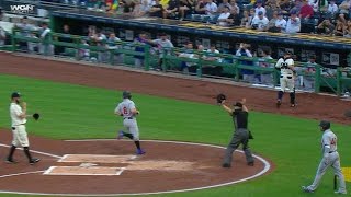 CHC@PIT: Happ comes home to score on wild pitch