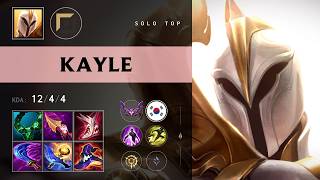 Kayle Top vs Singed - KR Master Patch 26.16