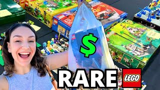 INSANE FINDS!! $600 Yard Sale Shopping at a LEGO Convention!
