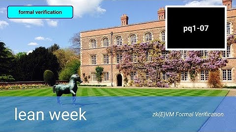 pq1-07: zk(E)VM Formal Verification