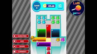 Drop Cat: Color Hole Puzzle Level 5 Walkthrough Solution All Levels ( ISO,Android )