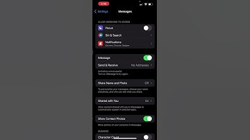 Remove Exclamation Mark on Messages iPhone