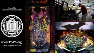 BATMAN Pinball Machine (Stern 2008) - PAPA Video Tutorial with Bowen  Kerins! (Part 1)