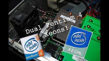 2 Pentium 4s (Xeon), 2 GPUs, 1 Computer (Dell Precision 670 part 1)