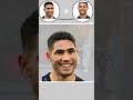 Fusion Zwischen Achraf Hakimi Cristiano Ronaldo Shorts Hakimi Ronaldo