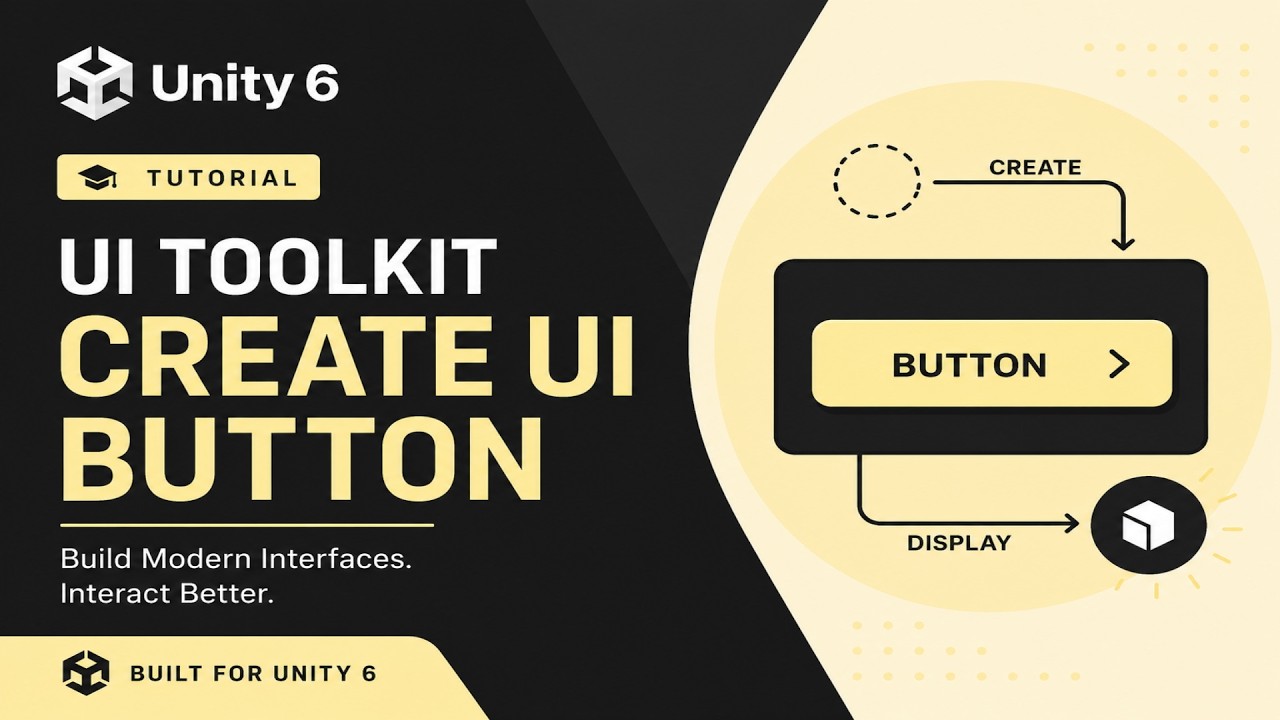 How to Create a Button with UI Toolkit in Unity 6 #unity6 #unity # ...