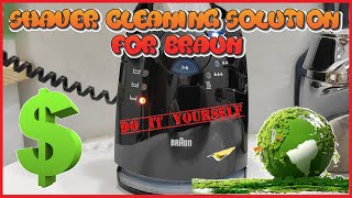 DIY - Shaver cleaning solution - Braun Clean and Renew - CCR2 Cartridge -  Tutorial 