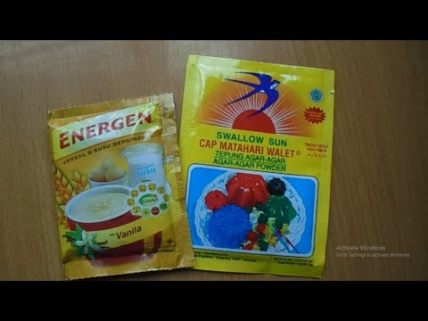 Cara Buat Agar Agar Energen