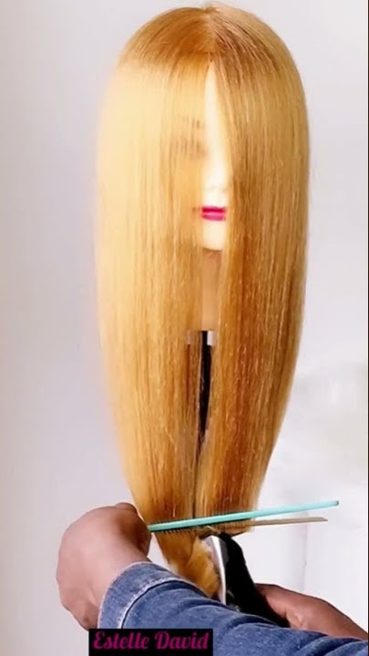 How to cut✂️U-Shape Hair cut