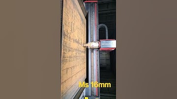 Ms 16mm Thickness Fiber Laser Cutting #cnc #software #cypcut #sh #short #video