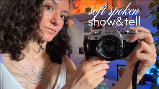 Soft spoken ASMR po polsku 😌 | Pogadanka o kolekcji aparatów 📷 (show & tell) screenshot 1