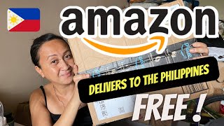 AMAZON DELIVERS TO THE PHILIPPINES FOR FREE | Fam Vlog#89