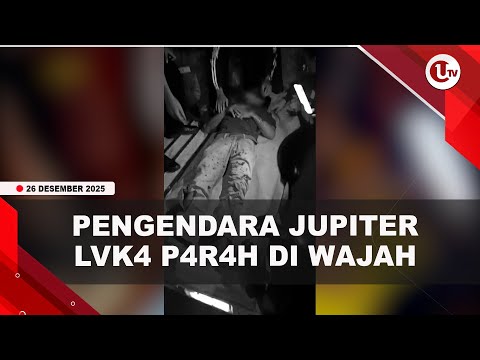 PENGENDARA JUPITER L*KA PARAH USAI T*BR4K BEAT DI DEPAN SP PLAZA SAGULUNG | U-NEWS