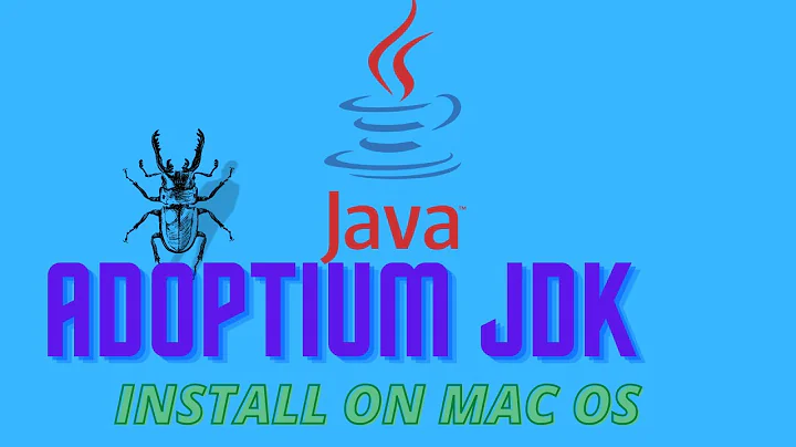 Installing Adoptium JDK on Mac OS