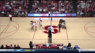 Women's Volleyball: USC 3, Stanford 2 - Highlights (9/27/15) Women's Volleyball: USC 3, Stanford 2 - Highlights (9/27/15)