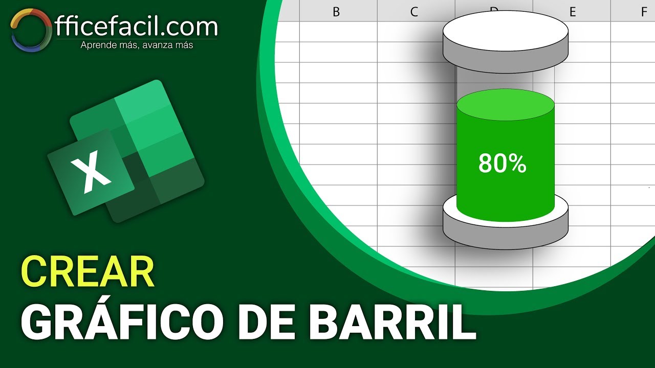 crear gráfica barril/cilindro en Excel (fácil) - Officefacil