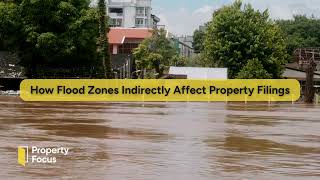 How Flood Zones Indirectly Affect Property Filings
