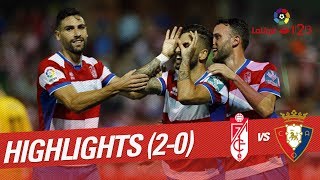Highlights Granada CF vs C.A. Osasuna (2-0)