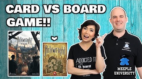 Arkwright the Card Game - How is it compare with the board game?