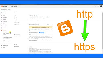 How to change from http:// to https:// in Blogger