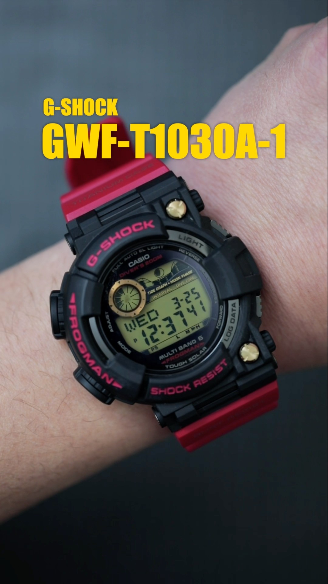 Introducing the ultra-rare titanium Frogman, limited to just 300
