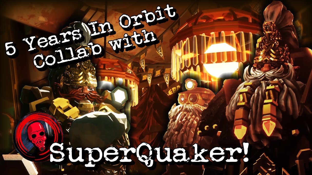5 Years In Orbit Collab With SuperQuaker! | Deep Rock Galactic