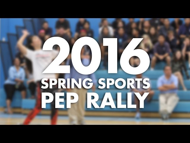 2016 SFS Spring Sports Pep Rally Highlight Video