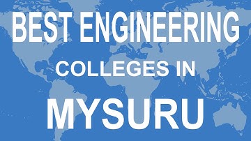 Best Engineering Colleges in Mysuru