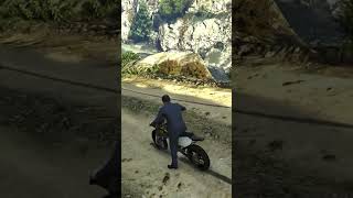 offroading on my dirt bike #gta #gtav #cardrivingstunts #gaming #gtaonline #grandtheftauto