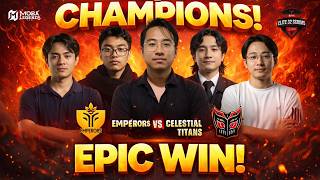 Grand Finals | Algambo Elite 32 Scrims | Emperors vs Celestial Titans Best of 5 Series