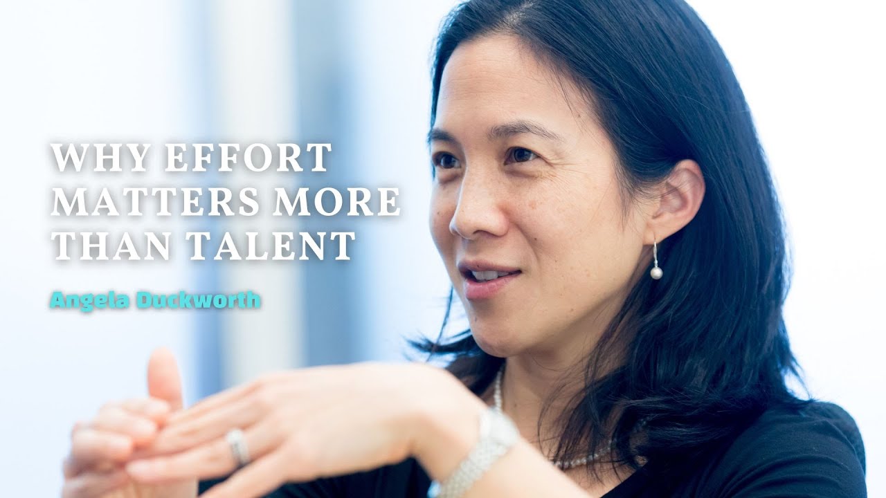 Why Effort Matters More Than Talent - YouTube