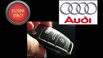 Fix an Audi flip key remote that won