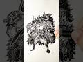 Speed drawing StickMan Emperor Kaido 😳 #shorts #anime #drawing