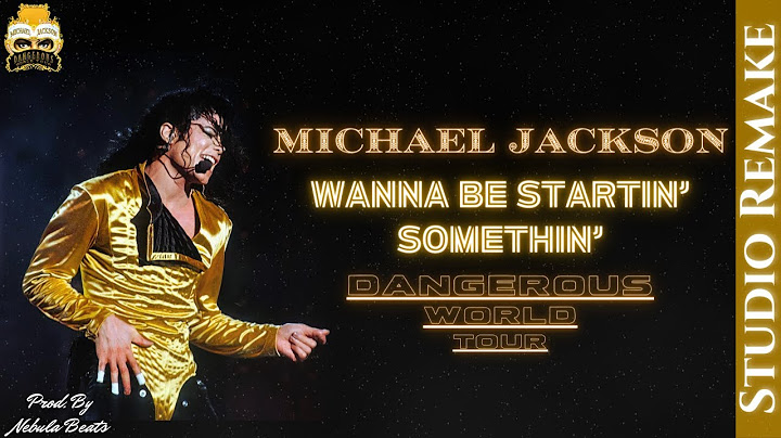 Wanna Be Startin’ Somethin’ Studio version - Studio performance video thumbnail