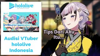 Tips Dari Reine Kalau Ikut Audisi holoID Gen 4