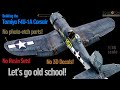 Building the Tamiya F4U-1A 1/48 Scale Model Aircraft | Let's go old school!