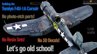 Создание модели самолета Tamiya F4U-1A в масштабе 1/48 |