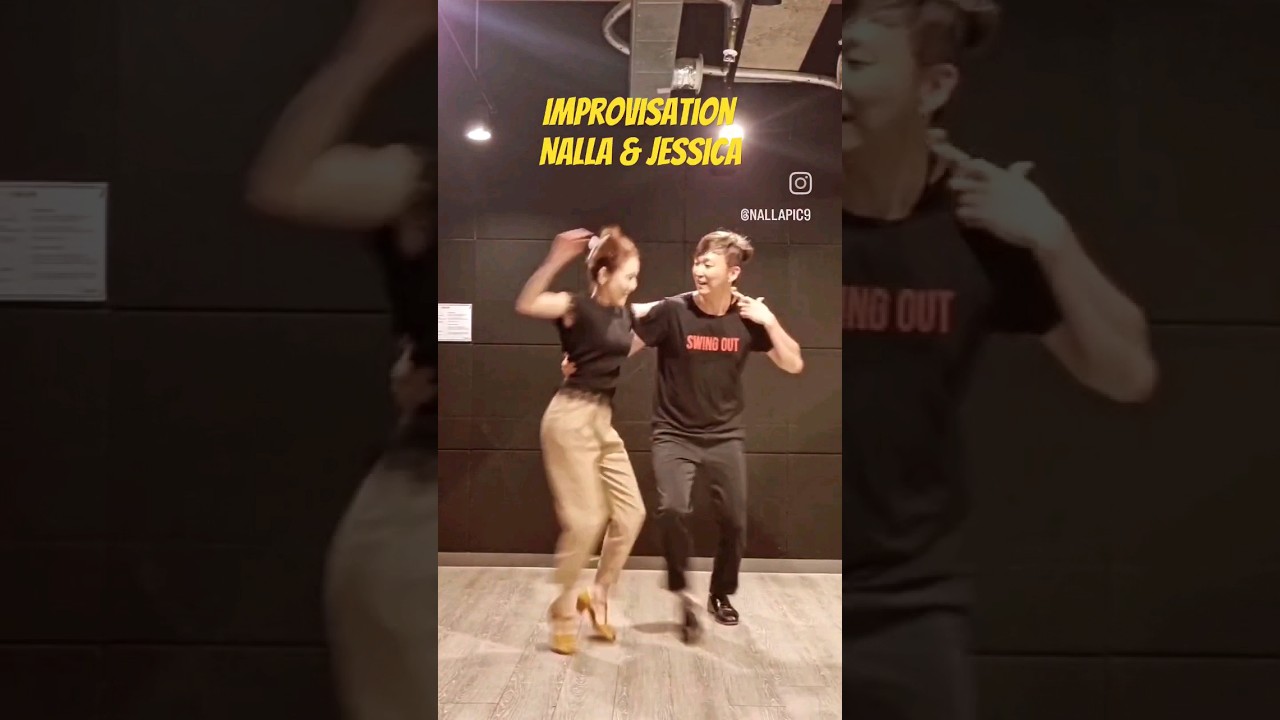 Lindyhop Improvisation - Nalla & Jessica #swingdance #스윙댄스 #린디합
