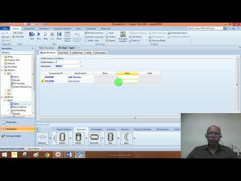 Lecture 8: Simulation of Component Separator in Aspen