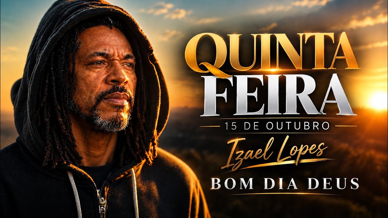Quinta Feira 15 de outubro - Izael Lopes | Bom dia Deus 🙏🏻