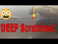 How To Repair Deep Scratches And Preserve The Clear Coat In The Process!!