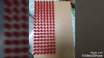 Led display+rolling+Pic16f877a+74hc595