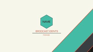 Broadcast Idents Pack 4K MOGRT Motion Graphics Templates