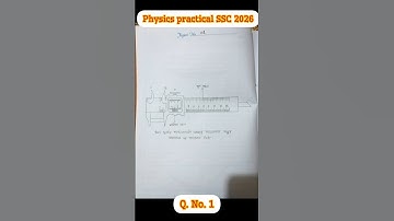 Physics practical No.1 SSC 2026 #practical #physics #ssc2026 #class10 #shorts #science #no1