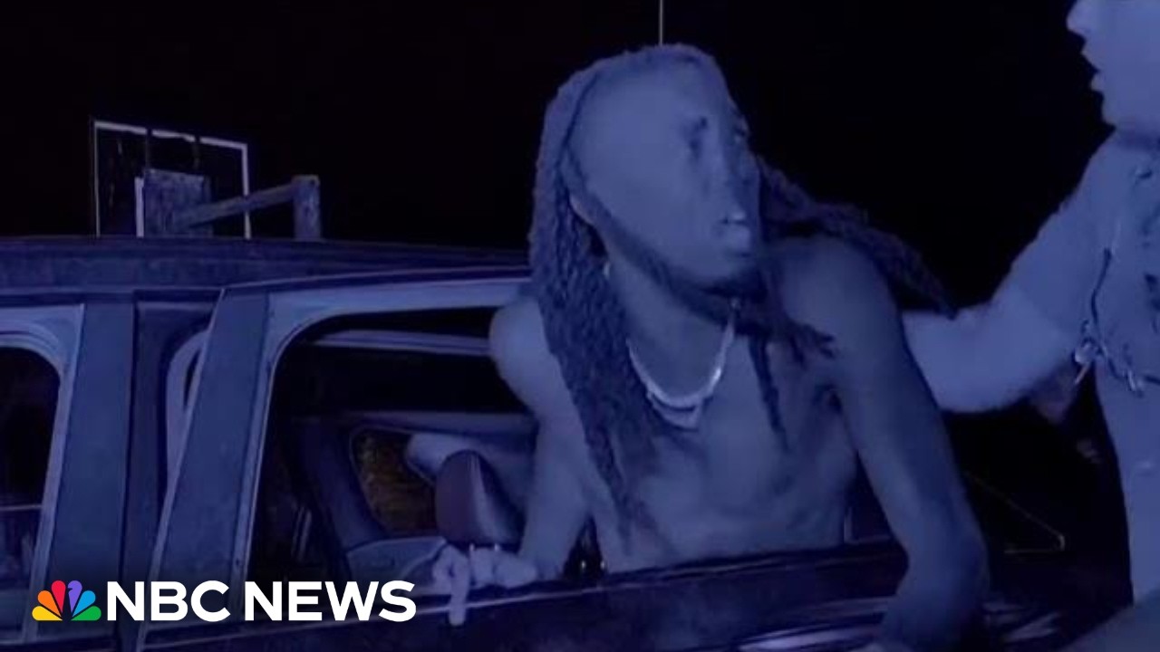 Dashcam video shows arrest after police pursuit