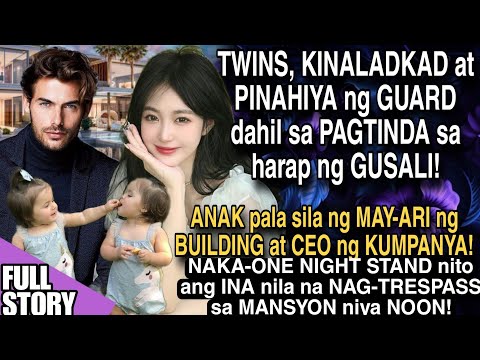 TWINS, KINALADKAD  NG GUARD DAHIL SA PAGTINDA SA HARAP NG GUSALI! ANAK PALA SILA NG CEO NA MAY-ARI