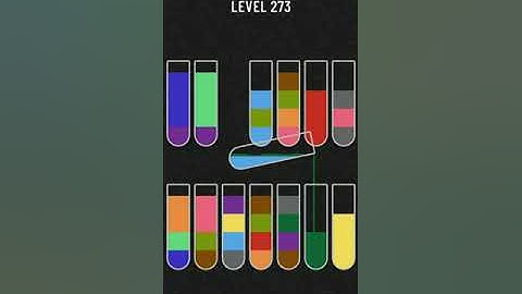 Water Sort Puzzle Level 273