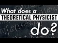 What does a theoretical physicist do