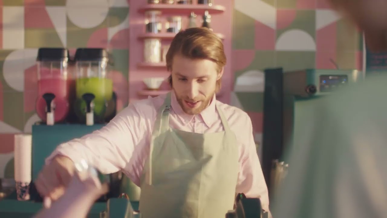 Flyr reklamefilm: Bestille Kaffe - Helling